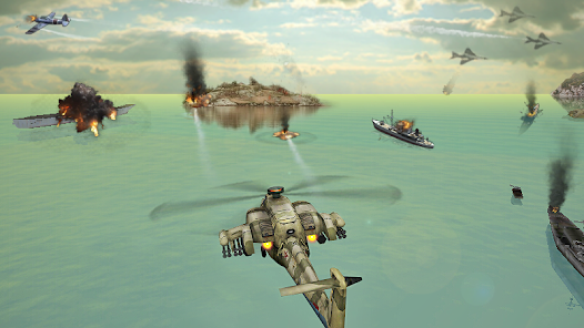 تحميل لعبة Gunship Strike 3D مهكرة Apk للاندرويد والايفون 2025 اخر اصدار مجانا