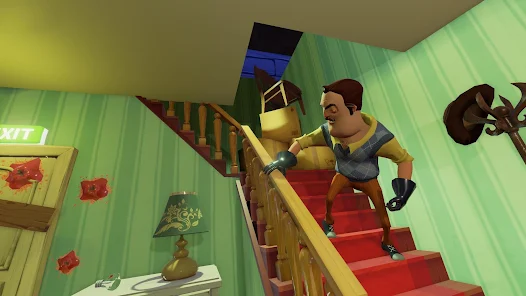 تحميل لعبة الجار النفسية Hello Neighbor مهكرة Apk للاندرويد والايفون 2025 اخر اصدار مجانا