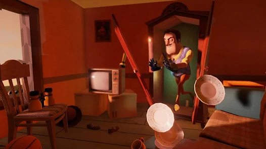 تحميل لعبة الجار النفسية Hello Neighbor مهكرة Apk للاندرويد والايفون 2025 اخر اصدار مجانا