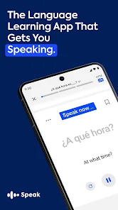 تحميل تطبيق Speak Language مهكر Apk للاندرويد والايفون 2025 اخر اصدار مجانا