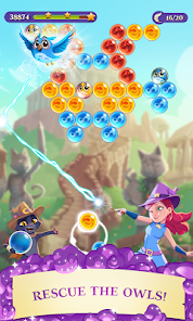 تحميل لعبة Bubble Witch 3 Saga مهكرة Apk للاندرويد والايفون 2025 اخر اصدار مجانا