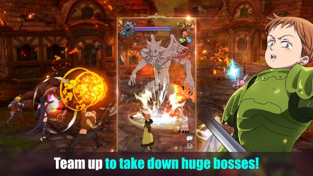 تحميل لعبة The Seven Deadly Sins مهكرة Apk للاندرويد والايفون 2025 اخر اصدار مجانا