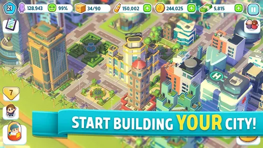 تحميل لعبة بناء المدن City Mania: Town Building Apk للاندرويد والايفون 2025 اخر اصدار مجانا