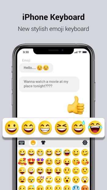 تحميل كيبورد ايفون الأصلي للأندرويد Ios keyboard Apk مع الايموجي 2025 اخر اصدار مجانا